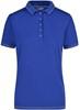 James & Nicholson JN568 Ladies´ Elastic Polo - Royal/White - M