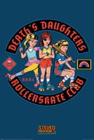 Poster Steven Rhodes Deaths Daughters Rollerskate Club 61x91,5cm