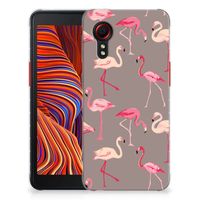 Samsung Galaxy Xcover 5 TPU Hoesje Flamingo