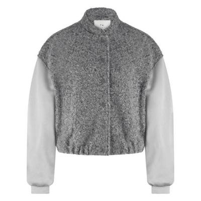 Nukus Baltimore Jacket Satin Nkf13057 Jackets 21 Light Grey