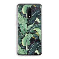Bananenbladeren: OnePlus 7 Transparant Hoesje