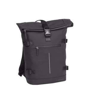 New Rebels William Riverside Zwart 19L Rugzak Waterafstotend Laptop 15.6"