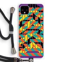 Skew Bee 2: Pixel 4 XL Transparant Hoesje met koord