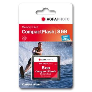 AgfaPhoto Compact Flash, 8GB flashgeheugen CompactFlash