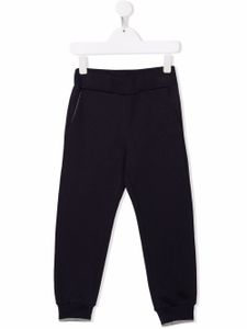 Fay Kids pantalon de jogging à poches contrastantes - Bleu