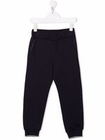 Fay Kids pantalon de jogging à poches contrastantes - Bleu