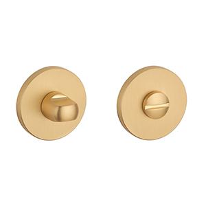 Aprile Comfort WC garnituur rozet 7mm Ø53mm goud satiné Toilet Rozet