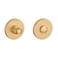 Aprile Comfort WC garnituur rozet 7mm Ø53mm goud satiné Toilet Rozet