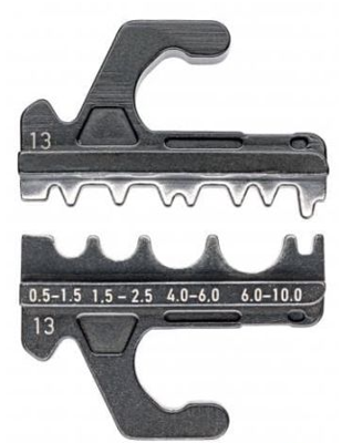 Knipex Krimpprofiel voor ongeis. Kabelschoenen - 973913