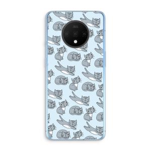 Poezen: OnePlus 7T Transparant Hoesje