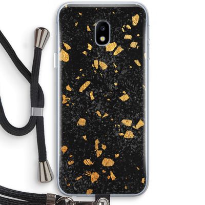 Terrazzo N°7: Samsung Galaxy J3 (2017) Transparant Hoesje met koord