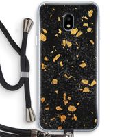 Terrazzo N°7: Samsung Galaxy J3 (2017) Transparant Hoesje met koord