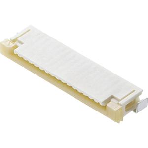 Molex 522070960 FFC/FPC-aansluiting Totaal aantal polen: 9 Rastermaat: 1 mm Inhoud: 1 stuk(s) Tape on Full reel