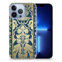 Apple iPhone 13 Pro | TPU Case | Beige Flowers