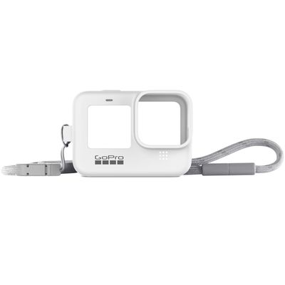 GoPro Sleeve + Lanyard White voor HERO9 Black