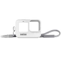 GoPro Sleeve + Lanyard White voor HERO9 Black