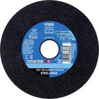 PFERD TOOLS EHT 125-0,8 SGP STEELOX 61341094 Doorslijpschijf recht 125 mm 25 stuk(s) RVS, Staal