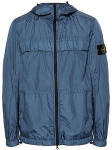 Stone Island veste légère à motif Compass signature - Bleu