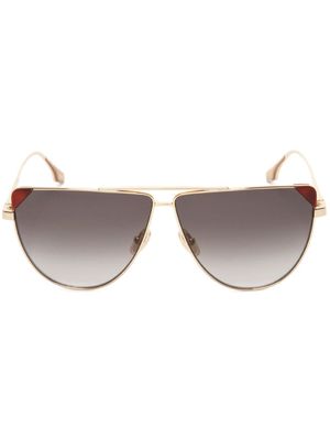 Victoria Beckham Eyewear lunettes de soleil V-Line à monture pilote