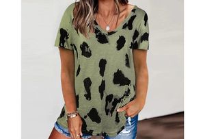 Dames shirt met panterprint