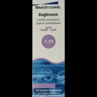 Bausch & Lomb Daglenzen -1.50 30 Stuks