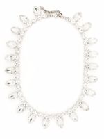 Philipp Plein collier à ornements en cristal - Argent - thumbnail