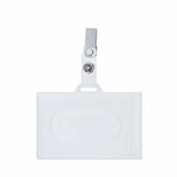 ID Badge met Clip Horizontaal