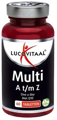 Lucovitaal Voedingssupplementen Multi A t/m Z met Q10 60Tabletten