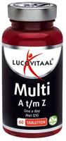 Lucovitaal Voedingssupplementen Multi A t/m Z met Q10 60Tabletten