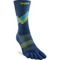 Injinji Run lightweight crew - BLAUW - Unisex