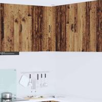 Keukenkast aan de muur Oud Hout 57 x 57 x 80 cm Bewerkt hout Keukenkast aan de muur Oud Hout 57 x 57 x 80 cm Bewerkt hout