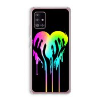 Hold My Heart: Samsung Galaxy A51 5G Transparant Hoesje
