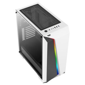 Aerocool Cylon Pro tower behuizing 2x USB-A 3.2 (5 Gbit/s), 2x Audio, Window-kit