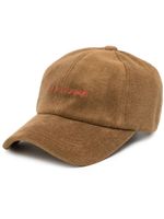 Goen.J casquette à logo brodé - Marron