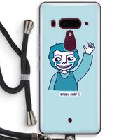 Zwaai: HTC U12+ Transparant Hoesje met koord