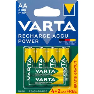 Varta Oplaadbare NiMH-Batterij AA | 1.2 V DC | 2100 mAh | 1 stuks - VARTA-567R2USO VARTA-567R2USO