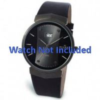 Horlogeband Skagen 697XLMLMB Leder Zwart 24mm - thumbnail