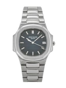 Patek Philippe montre Nautilus 32 mm pre-owned - Bleu