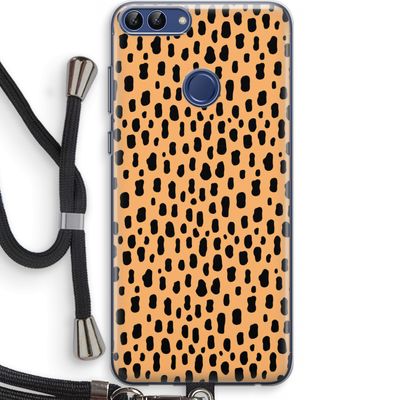 Panter: Huawei P Smart (2018) Transparant Hoesje met koord