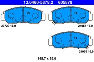 ATE Remblokset 13.0460-5878.2