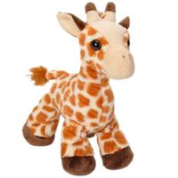 Wild Republic pluche dieren knuffels Giraffe - 18 cm - Knuffeldieren