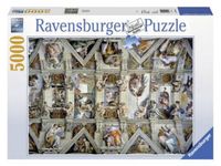 Ravensburger puzzel 5000 stukjes de sixtijnse kapel