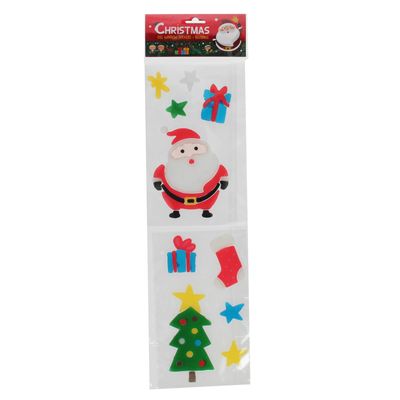 Wins Holland Herbruikbare gel raamstickers kerst