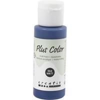 Plus Color acrylverf, marineblauw, 60 ml/ 1 fles