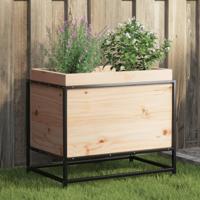 VidaXL Plantenbak 60x40x50 cm massief grenenhout