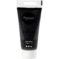 Creativ Company Pigment art acrylverf mars zwart, 75ml