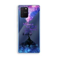 Stars quote: Samsung Galaxy Note 10 Lite Transparant Hoesje