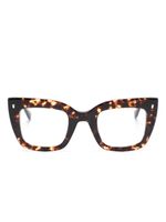 DSQUARED2 EYEWEAR Hype tortoiseshell butterfly-frame glasses - Marron - thumbnail