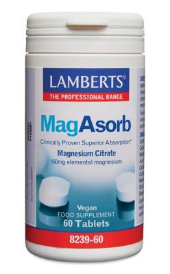 Lamberts MagAsorb (magnesium citraat) 150mg