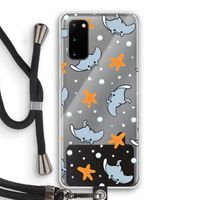 Manta: Samsung Galaxy S20 Transparant Hoesje met koord